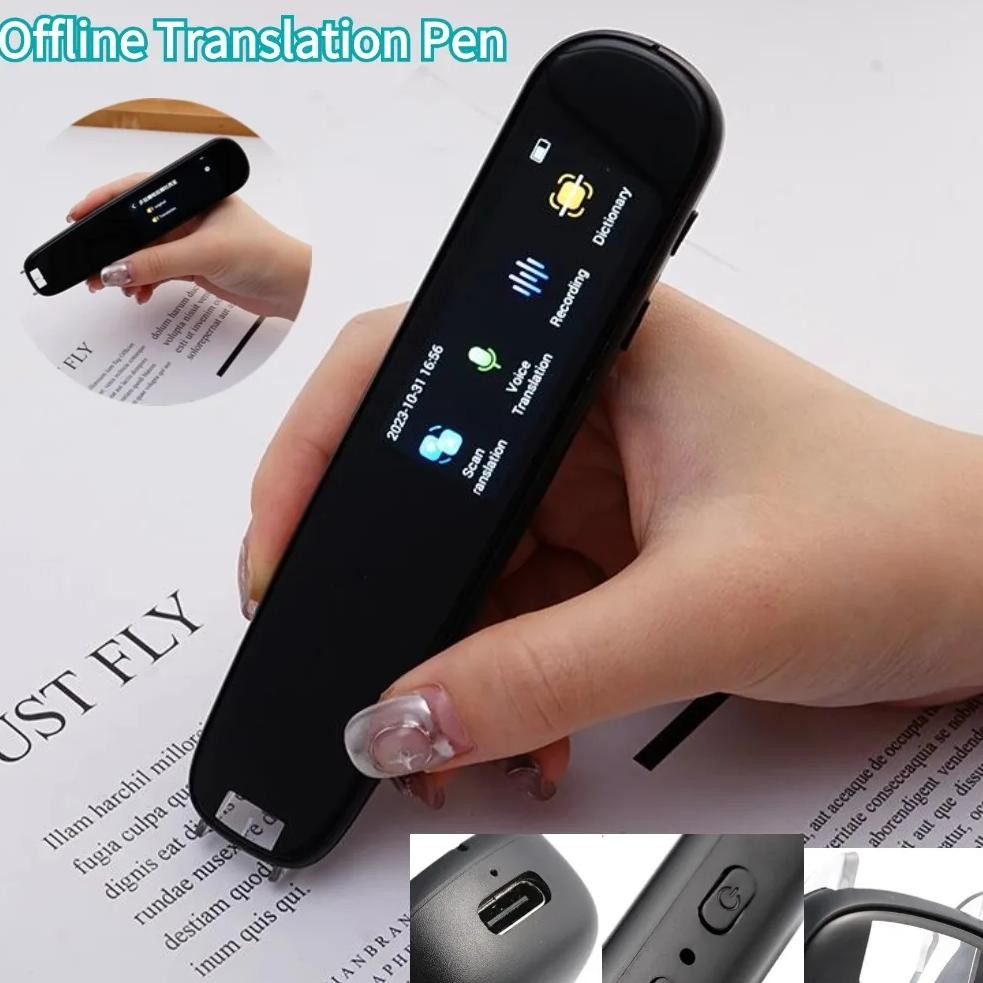 

Portable Offline Translation Pen For Teacher Student Dictionary English Intelligent Scanning Point Reading Scan Reader Pen