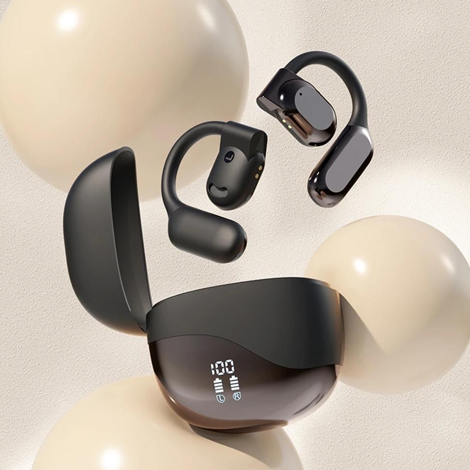 

Intelligent Translator Earbuds Bluetooth-Compatible 5.4 Two-Way Voice Translator Translator Headset for Sports/Business/Travel