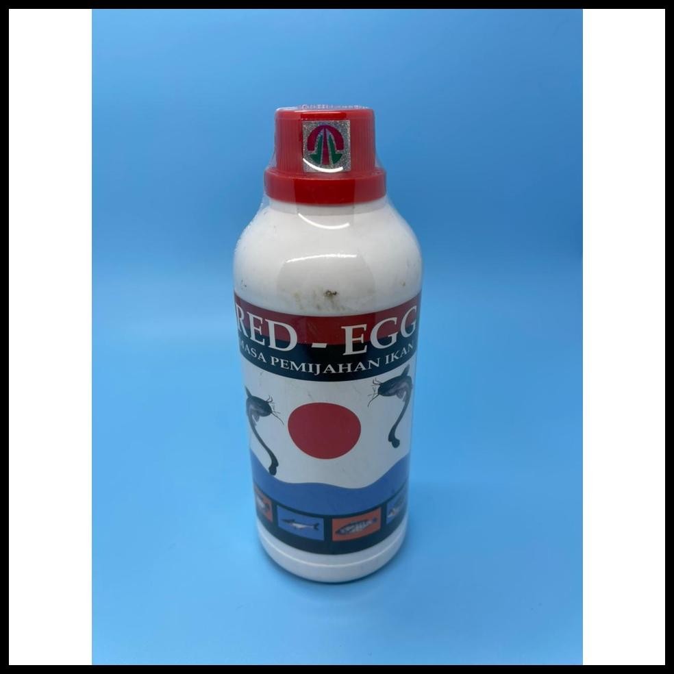 RED EGG 500 ML - MENINGKATKAN BIRAHI DAN REPRODUKSI TELUR IKAN (UNTUK PEMIJAHAN)