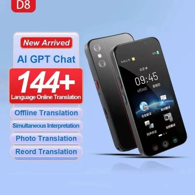 

Intelligent WIFI Translator Offline 18 Languages Online 144 Languages Photo Translation AI Voice Translation Device New Hot Sale