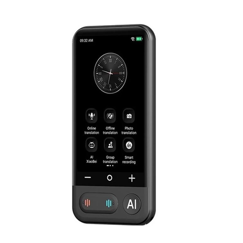 

B37B-Z16 AI Intelligent Voice Real Time Translator Machine 139+ Multi Online Language 4Inch Screen Portable Offline Tradutor