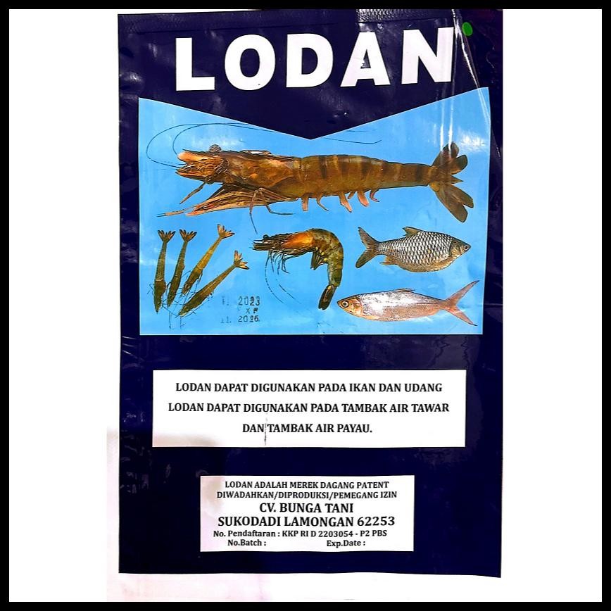 LODAN SUPLEMEN IKAN UDANG DAN PENETRALISIR AIR TAMBAK ATAU KOLAM.