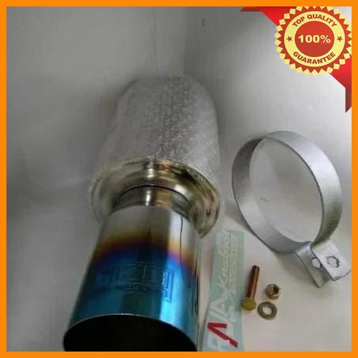 [R77] KNALPOT MOBIL MUFFLER HKS BABY BURN TIP