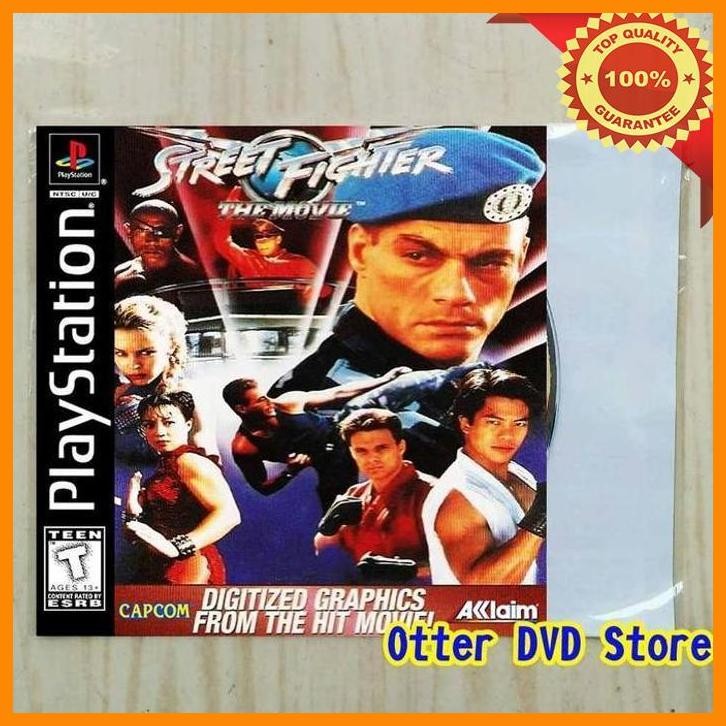 [TPS] KASET CD GAME PS1 PS 1 STREET FIGHTER - THE MOVIE