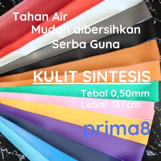 Kulit Sintesis Imitasi Kain Oscar Perlak Bayi Alas Ompol Polos Bahan Sofa Kursi Jok Motor Meteran Pe