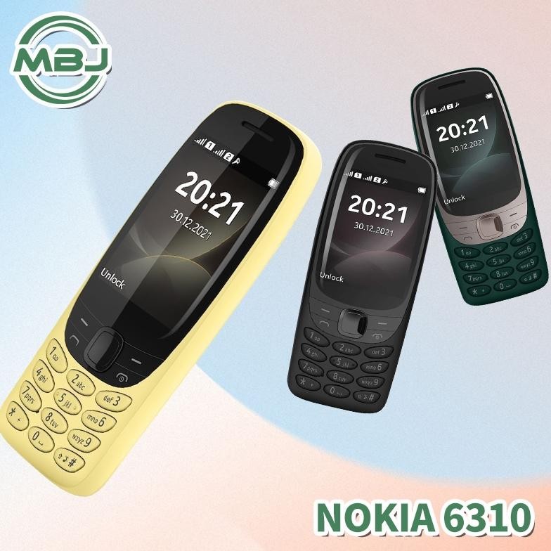 Oh34 et-12 [Hot] HP NOKIA 6310 2G Dual SIM HP nokia 6300 new Dual SIM Bisa berbahasa Indonesia Origi