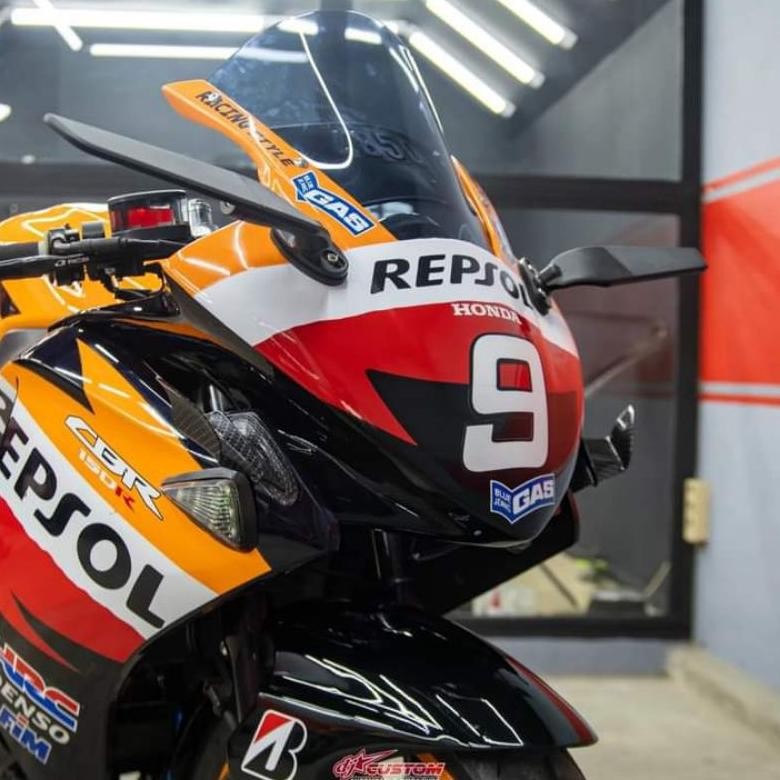 Batok Balap CBR 150 dan CBR 250R CBU (Harga Tersebut Polosan Bukan Repsol)