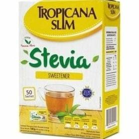 

Promo / Terlaris Tropicana Slim Stevia Sweetener isi 50 / 130 g Terbaik