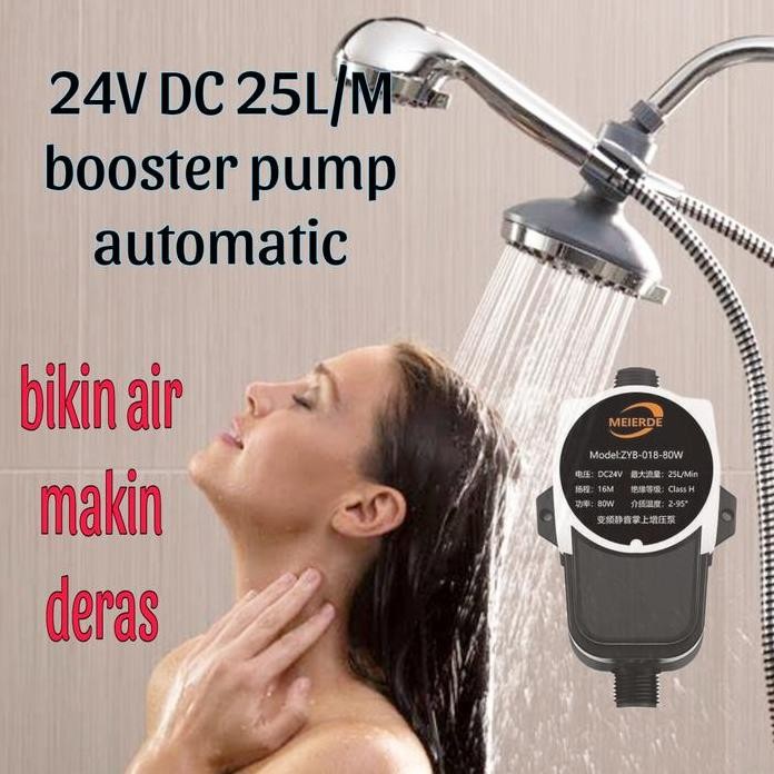 

Terlaris Pendorong Shower Mesin Cuci Keran Pompa Booster 24V Dc Plus Adaptor