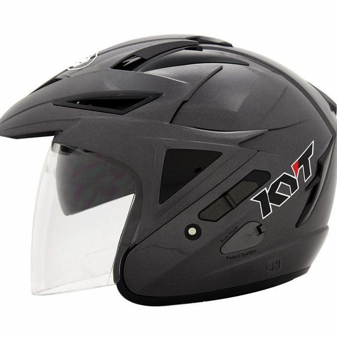 TERLARIS - HELM KYT SCORPION KING R SOLID GUNMETAL