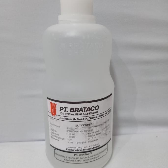 READY STOK Brataco - Glycerin - 1 L