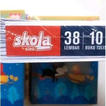 

BUKU TULIS 38 LEMBAR GARIS SKOLA BY SiDU NOTEBOOK A5 SINAR DUNIA BUKU TULIS ANAK [10PCS]