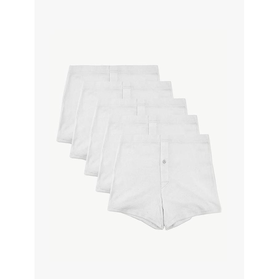 Marks & Spencer - Celana Dalam Pria - 5 Pack Cotton Trunks Terbaru