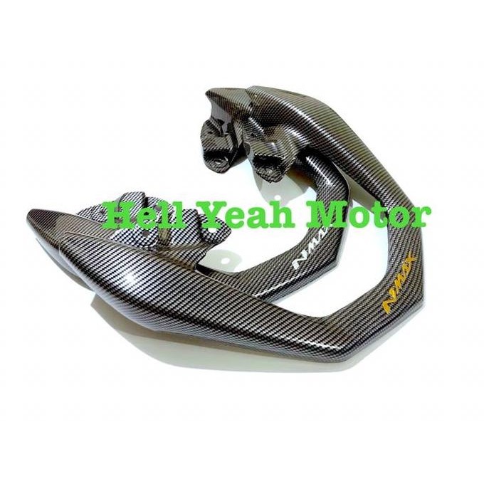 Cover Behel Nmax Carbon + Tulisan Gold rah Motor Nmax