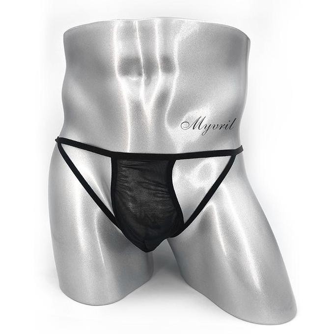 Celana Dalam Pria Sexy Thong Transparan Open Waist G String Cd Y059 Terlaris