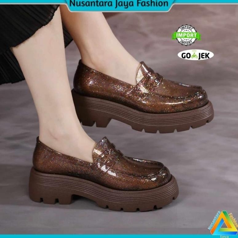 BALANCE IMPORT Sepatu Wanita Trendy Terbaru MONISA Sandal Sepatu Jelly 2325