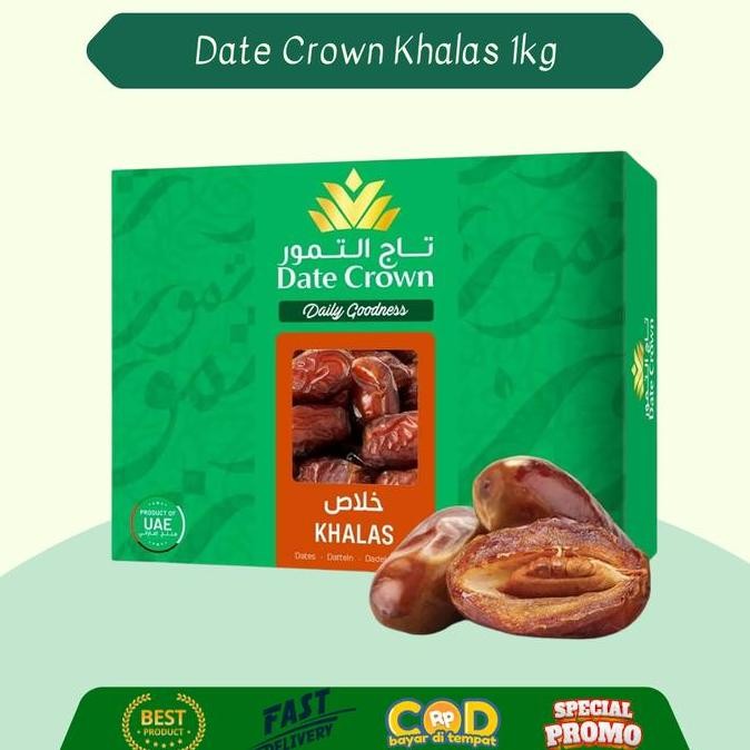 

READY KURMA FRESH| Exp 05-2021| Date Crown Khalas Premium 1Kg