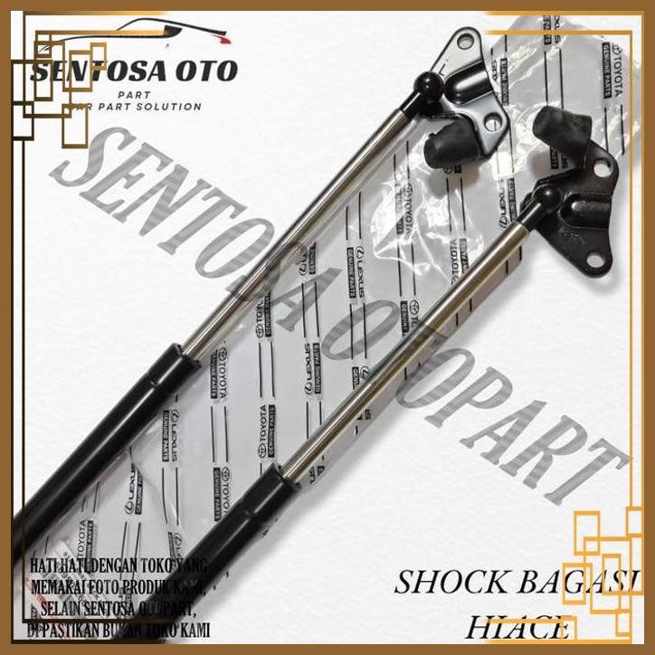 [STS] SHOCK BAGASI HIDROLIK HIACE PINTU BELAKANG 1SET ORIGINAL