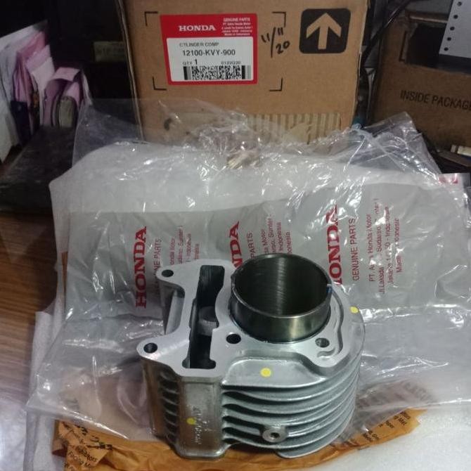 KVY BLOCK SEHER + TOP SET BEAT KARBU SPACY KARBU SCOOPY KARBU / BLOK MESIN Kualitas Original