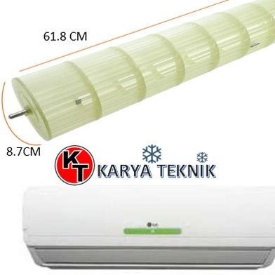 BALING KIPAS BLADE INDOOR FAN BLOWER AC LG JETCOOL JETGOLD QSNC096QNA0