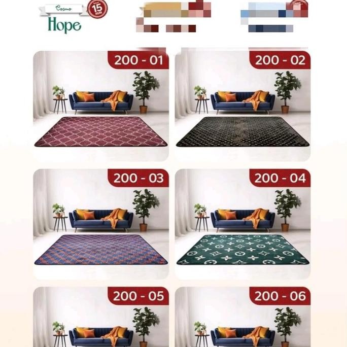 Sale Karpet Malaysia Embos [Arizona] Ukuran 190X220