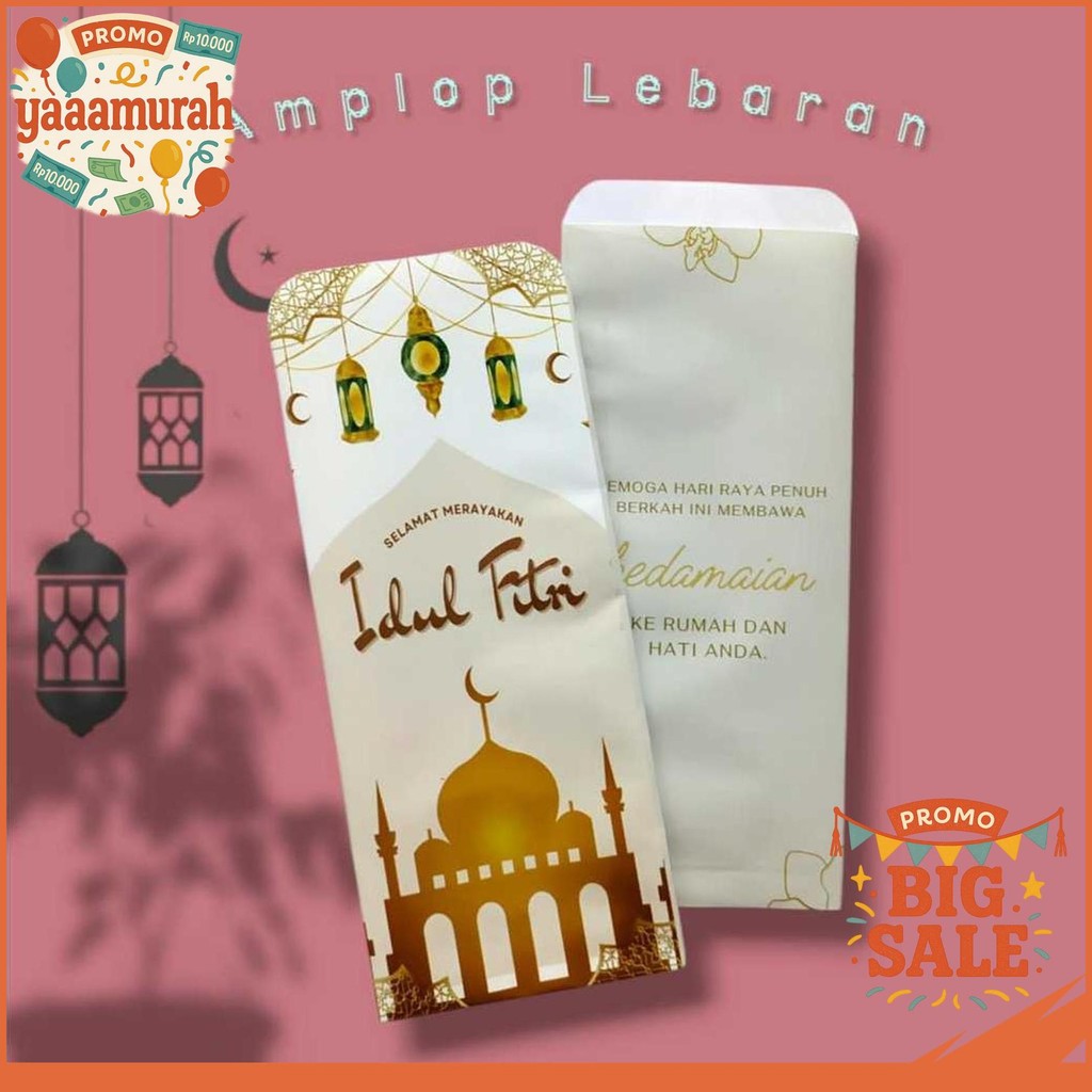 

AMPLOP LEBARAN BESAR BARU ISI 10 / FAVORIT