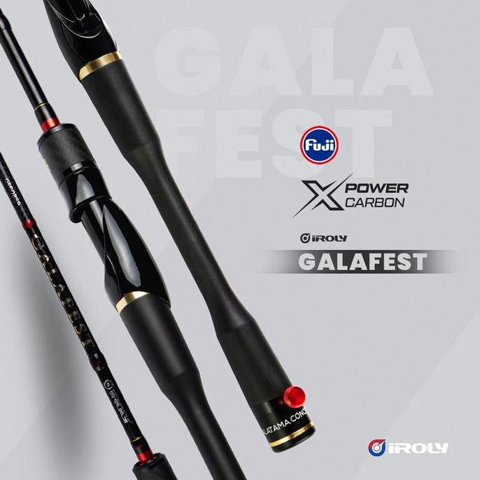 

Terlaris Joran Iroly Galafest Solid Carbon Fuji