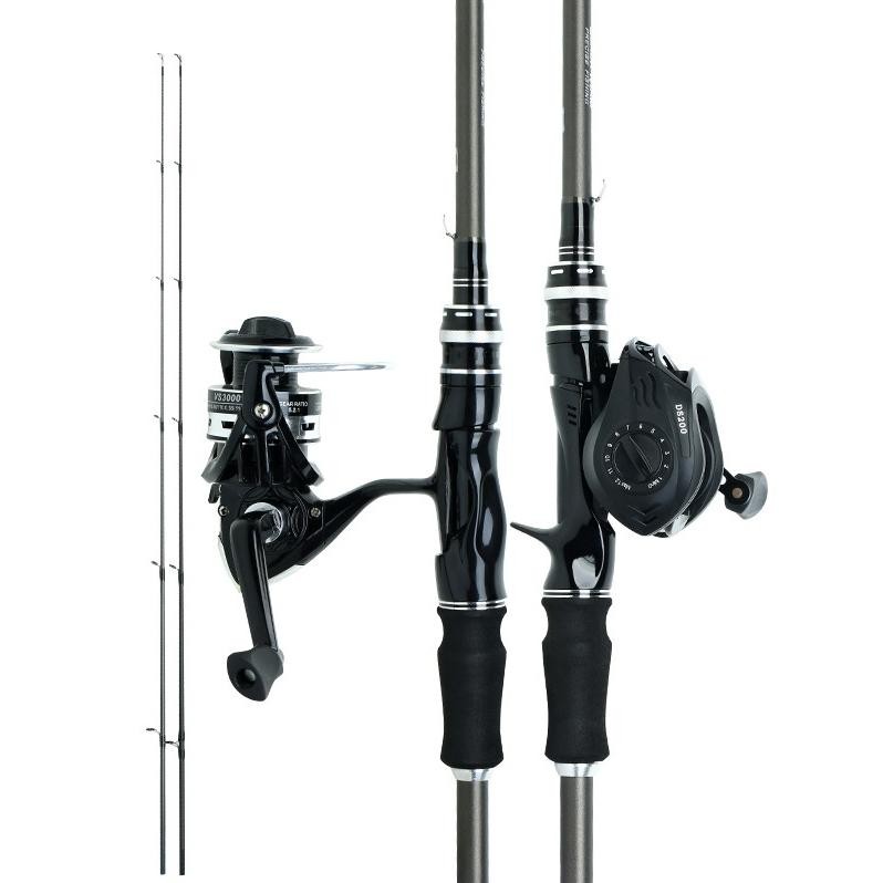 Elegan Haiyi Fishing Joran Pancing 2 Bagian Spinning/Casting 1.65M/1.8M/2.1M M/Ml Joran Joran Pancin