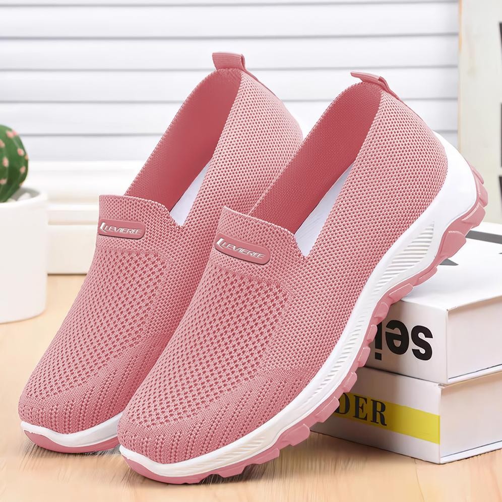 FREE BOX Sepatu Slip On Wanita Sport Slip On Fashion Korean 0109