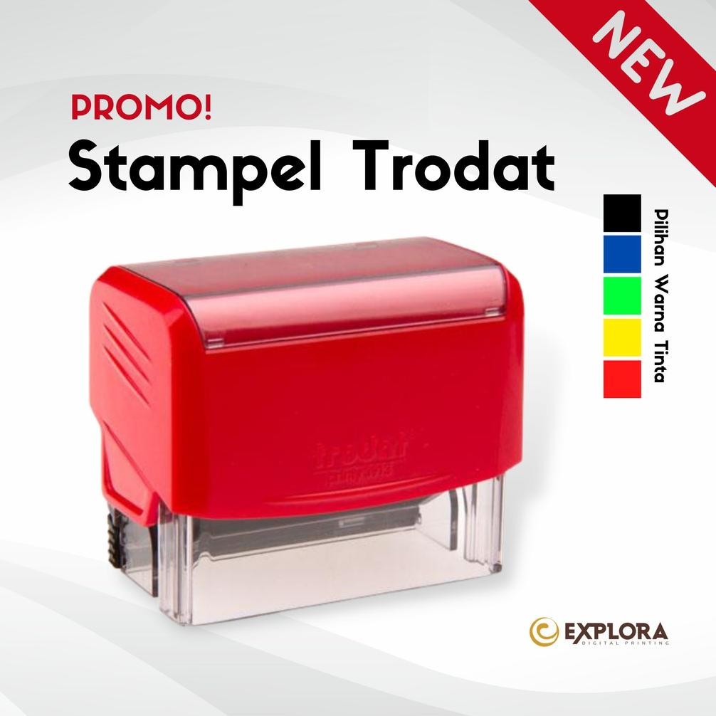 

NEW!!! Stempel Trodat Otomatis Perusahaan Custom Nama, Logo, Onlineshop Murah
