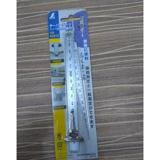 

shinwa 62612 taper gauge 15cm Kualitas Original