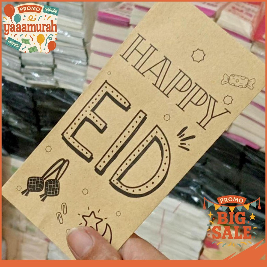 

10 AESTHETIC AMPLOP LEBARAN IDUL FITRI CRAFT PAPER