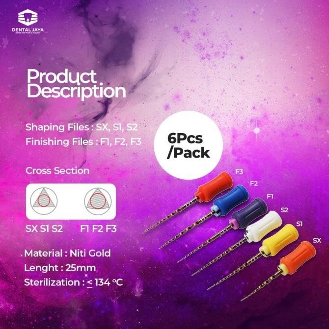 

Endofile PROFA Superfile Handfile Protaper Kualitas Original