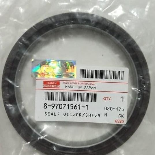 . SEAL CRANKSHAFT KER KRUK AS BELAKANG ISUZU PANTHER ELF NHR NKR 55 ORI