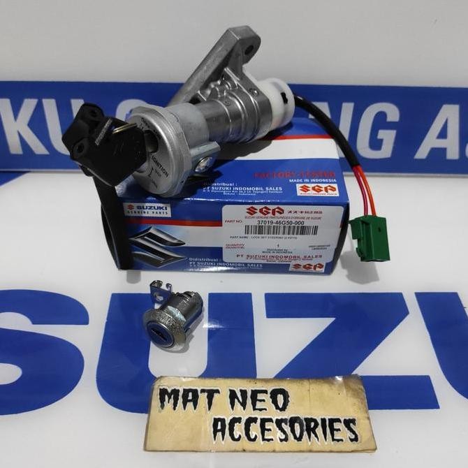 kunci kontak depan set kunci jok Suzuki spin SkyDrive original SGP 37019-46G50 Kualitas Original