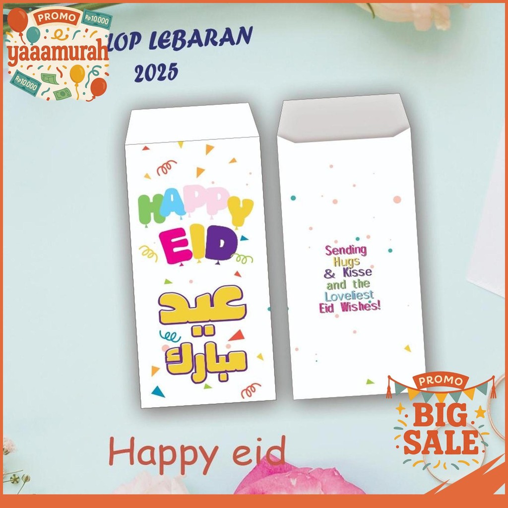 

(10 PCS) AMPLOP LEBARAN/AMPLOP ANGPAO LEBARAN IDUL FITRI EID MUBARAK