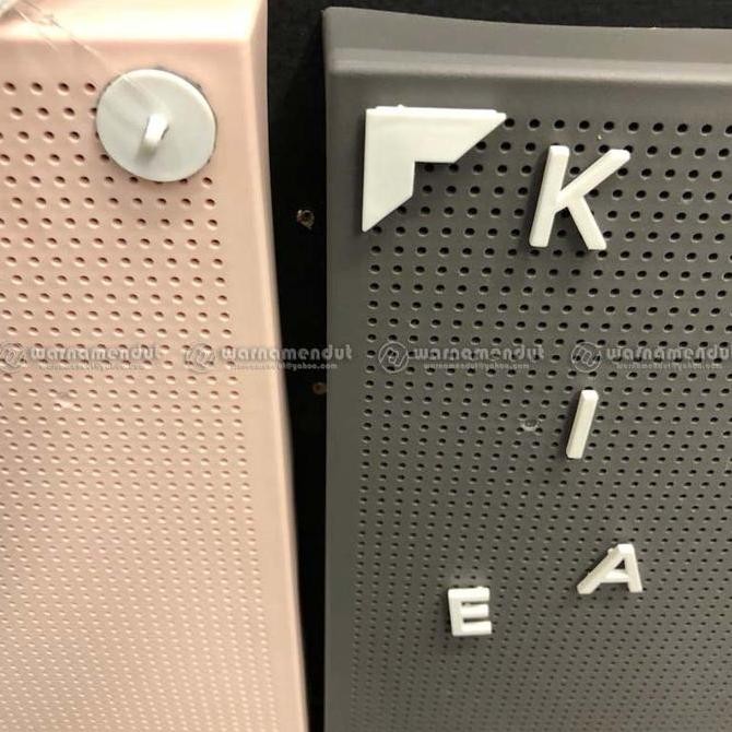 

WMO IK40458704 SVENSS Papan memo berlubang dg angka uk 30x40 cm Kualitas Original