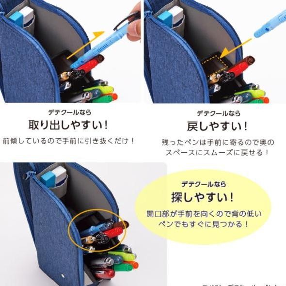 

Raymay Detecool Pencil Case Pen Stand Kotak Pensil Alat Tulis Pouch Kualitas Original