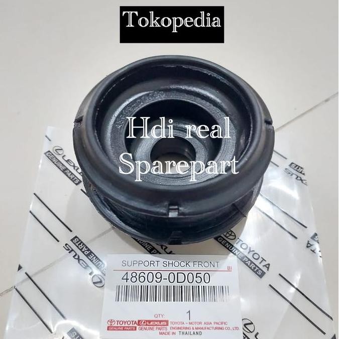 . Karet support bantalan shock front depan Toyota Yaris Bakpao Ori