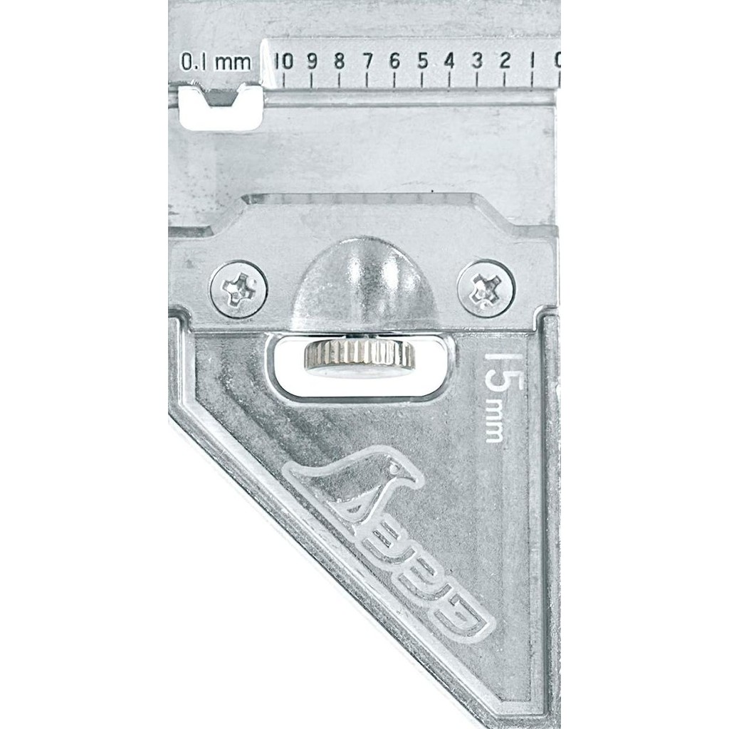 

Stopper Besi Penggaris Siku 0.6 inch (15mm) 12481 SHINWA Curved Kualitas Original