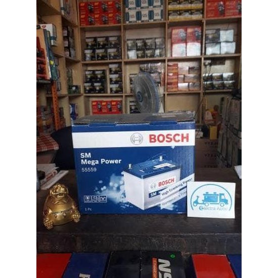 . Aki Mobil 55559 DIN Bosch Accu Kering
