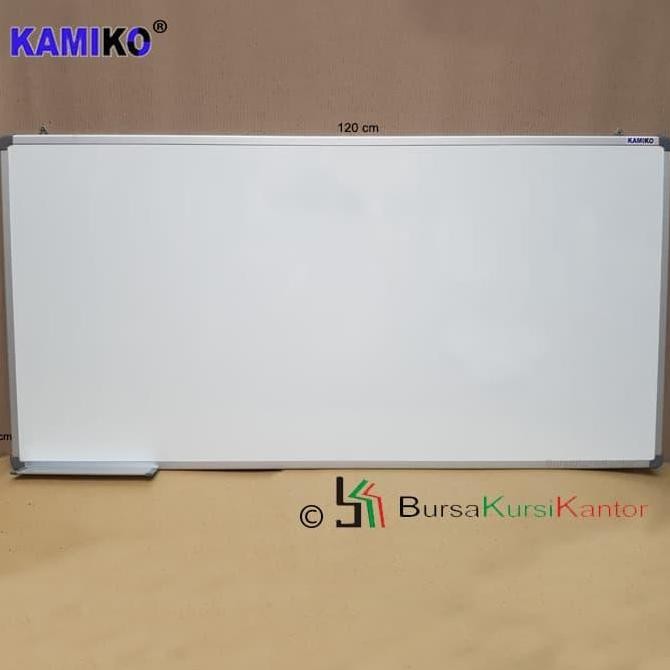

Whiteboard Kamiko Ukuran 60 cm x 120 cm Magnetic Gantung Kualitas Original