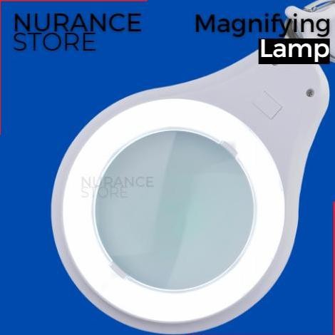 

MAGNIFYING LAMP LLIGHT 9003 LED WITH DIMMER ( 8 DIOPTER ) Kualitas Original