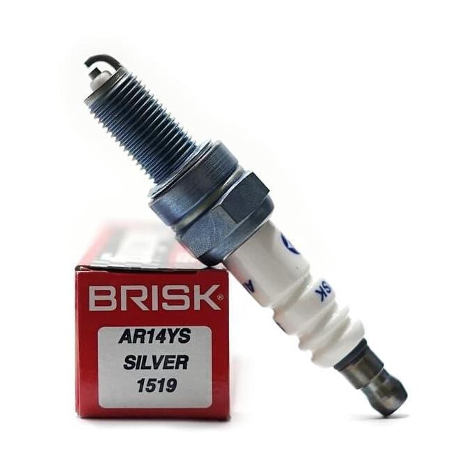 Busi SILVER Racing Suzuki Address Nex AT FI Lets Shooter BRISK AR14YS