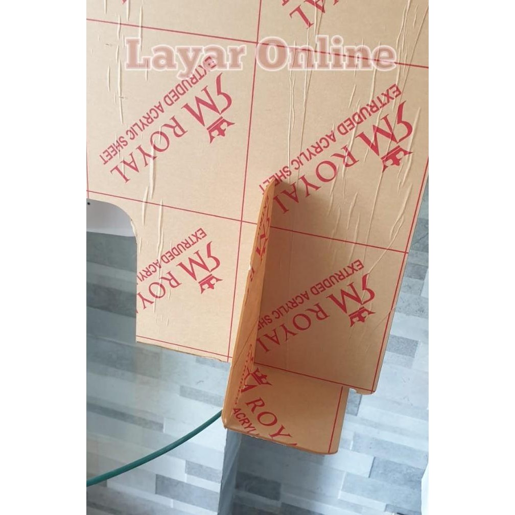 

Sekat Acrylic 3mm 150 x 60cm Meja Partisi Teller Kasir KHUSUS GOCAR Kualitas Original