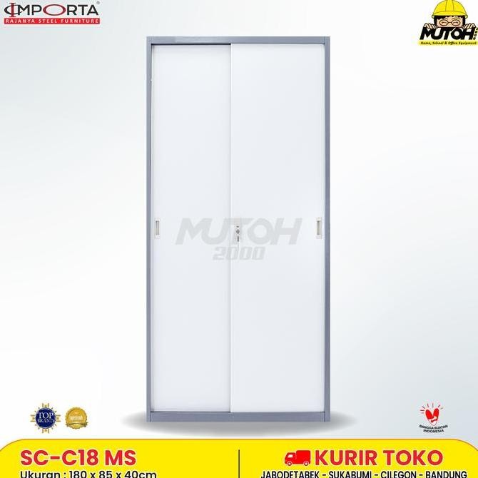

LEMARI BESI ARSIP 2 PINTU IMPORTA C18-MS Kualitas Original