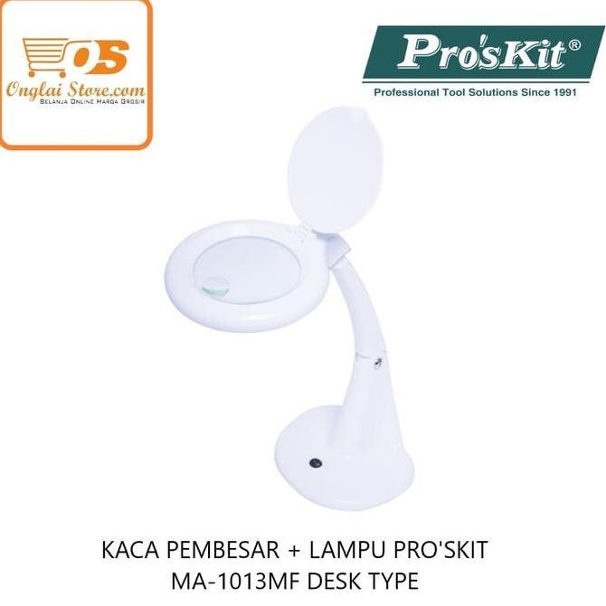 

KACA PEMBESAR + LAMPU PRO'SKIT MA-1013MF DESK TYPE Kualitas Original