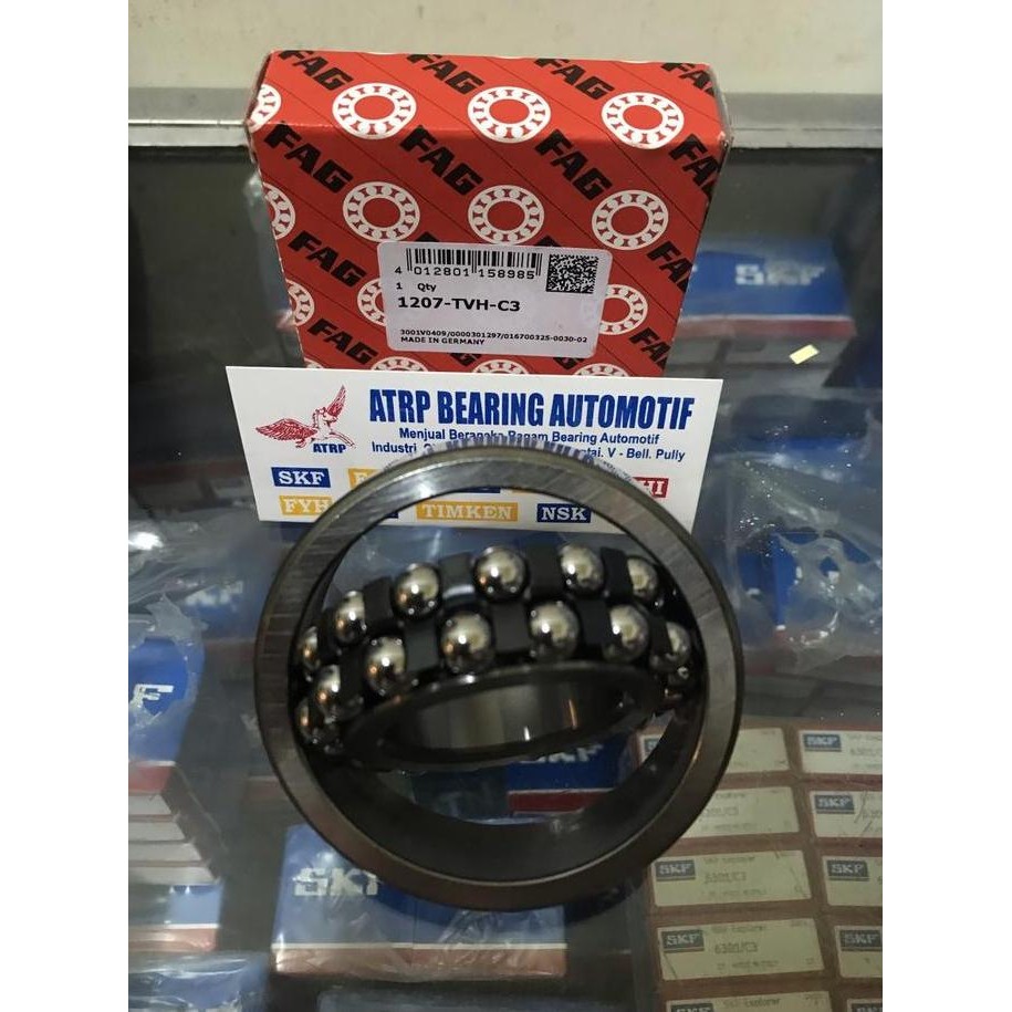 BEARING KRUK AS 1207 / 6207 DOUBEL PELOR FAG ORI GERMANY 35X72X17