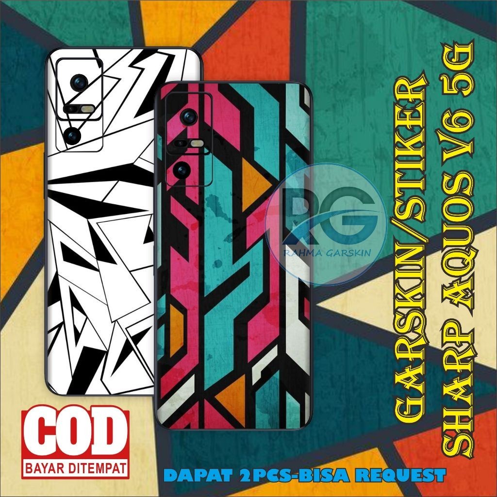 

Terlaris Presisi Sharp Aquos V6 Casing/Stiker Panel Vynil Bisa Custom Dan COD