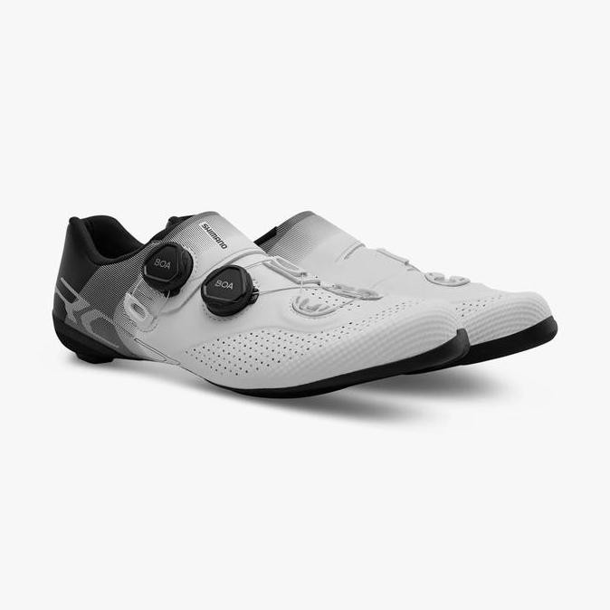 Sepatu Sepeda Shimano Road Bike Shoes Sh-Rc702 Wide - White